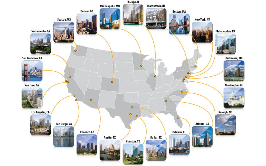 PMP Location Map