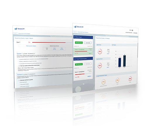 PMP Exam Simulator Dashboard